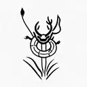 Mushu tattoo design idea