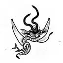 Mushu tattoo design idea