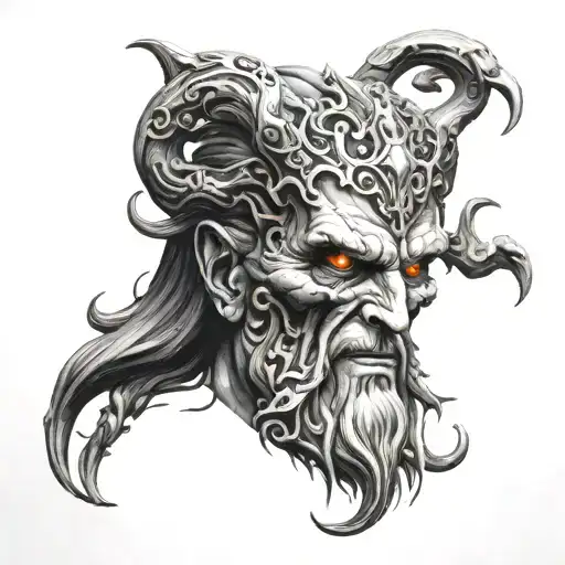 hades  tattoo design idea