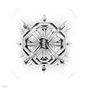 flail tattoo design idea