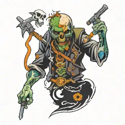apocalypse  zombies  says Scotland dayz  tattoo design idea