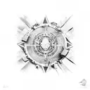 coldplay album tattoo design idea