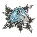 detroit lions tattoo design idea