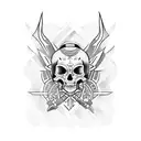 BEHOLD tattoo design idea