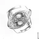on a ring finger -- .- - - .... . .-- / .---- ----. ---... -.... tattoo design idea