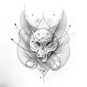 on a ring finger -- .- - - .... . .-- / .---- ----. ---... -.... tattoo design idea