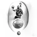 michael jordan tattoo design idea