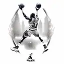 michael jordan tattoo design idea