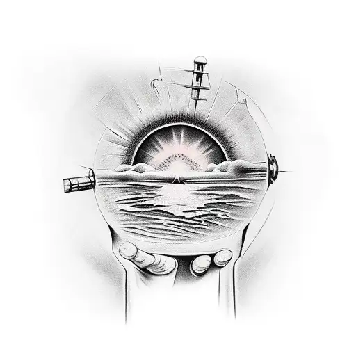 religious quote on forearm with shading/clouds tattoo design idea