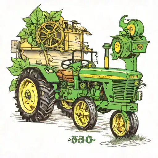4850 john deere tattoo design idea