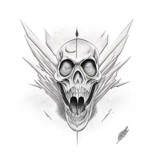 azrael  tattoo design idea
