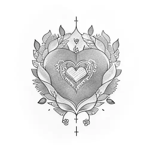 A tattoo representing the love for learning, with an open book adorned with intricate botanical illustrations tattoo design idea