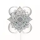 A tattoo representing the love for learning, with an open book adorned with intricate botanical illustrations tattoo design idea