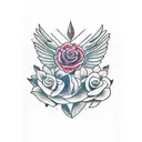 A tattoo representing the love for learning, with an open book adorned with intricate botanical illustrations tattoo design idea