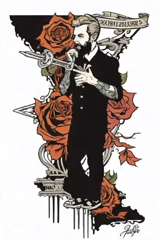 a day to remember homesick "i still know where I came from" tattoo design idea