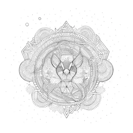 carefree careless peace tattoo design idea