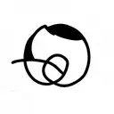 cruz con rosario tattoo design idea
