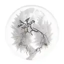 willow branch tattoo design idea