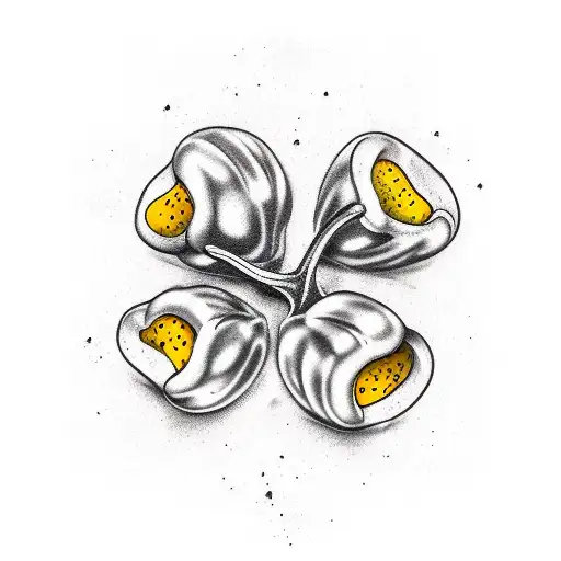 chilli pepper tattoo design idea