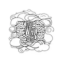 the way life goes tattoo design idea