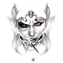 Harley Quinn tattoo design idea