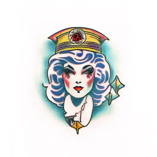 wandering tragedy tattoo design idea