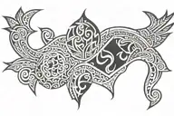 filipino Upper back tattoo tattoo design idea