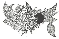 filipino Upper back tattoo tattoo design idea