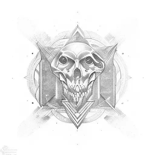 emerald tablet  tattoo design idea