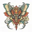 tattoo inspired by DPR IAN tattoo design idea