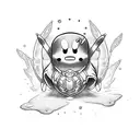 kirby tattoo design idea