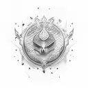 kirby tattoo design idea