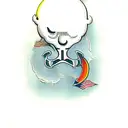 letter g tattoo design idea