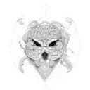 puzzle froste tattoo design idea