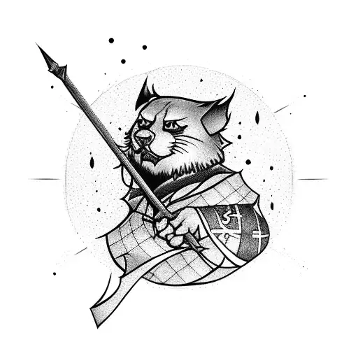 hogwarts night  tattoo design idea