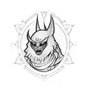 hogwarts night  tattoo design idea