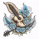 BLUEGRASS tattoo design idea