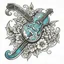 BLUEGRASS tattoo design idea