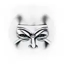 anonymous tattoo design idea