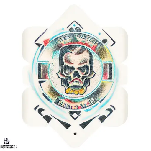 qr code tattoo design idea