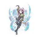 kirito  name in style tattoo design idea