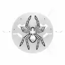 tattoo featuring Spider-Man swinging through an equation, with elements of algebra incorporated into the background, and tattoo design idea