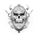 "Jibaro" from the netflix series "love, death & robots" tattoo design idea