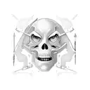 "Jibaro" from the netflix series "love, death & robots" tattoo design idea