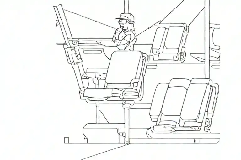 two seats at nationals park tattoo design idea