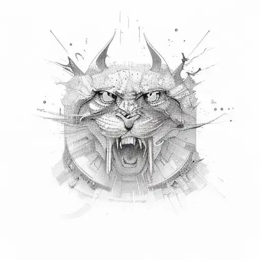 Everything is more beautiful because we are doomed tattoo design idea