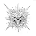 Seven deadly sins tattoo design idea