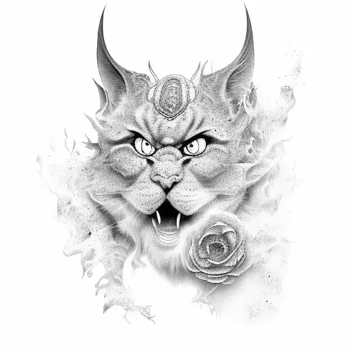 saxon soul tattoo design idea