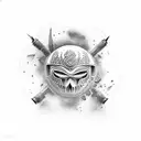 sparta tattoo design idea