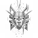 sparta tattoo design idea